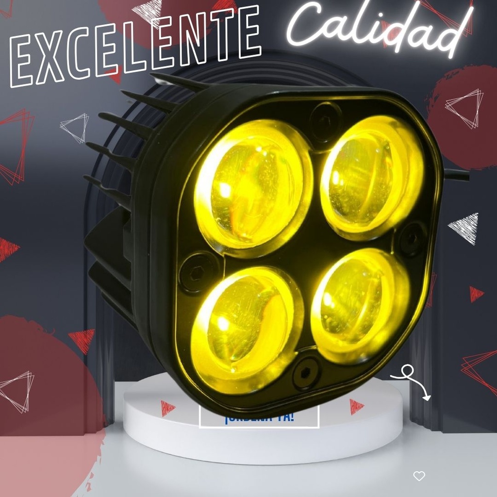 Faro Auxiliar Hyper 13led 40w 5600lm