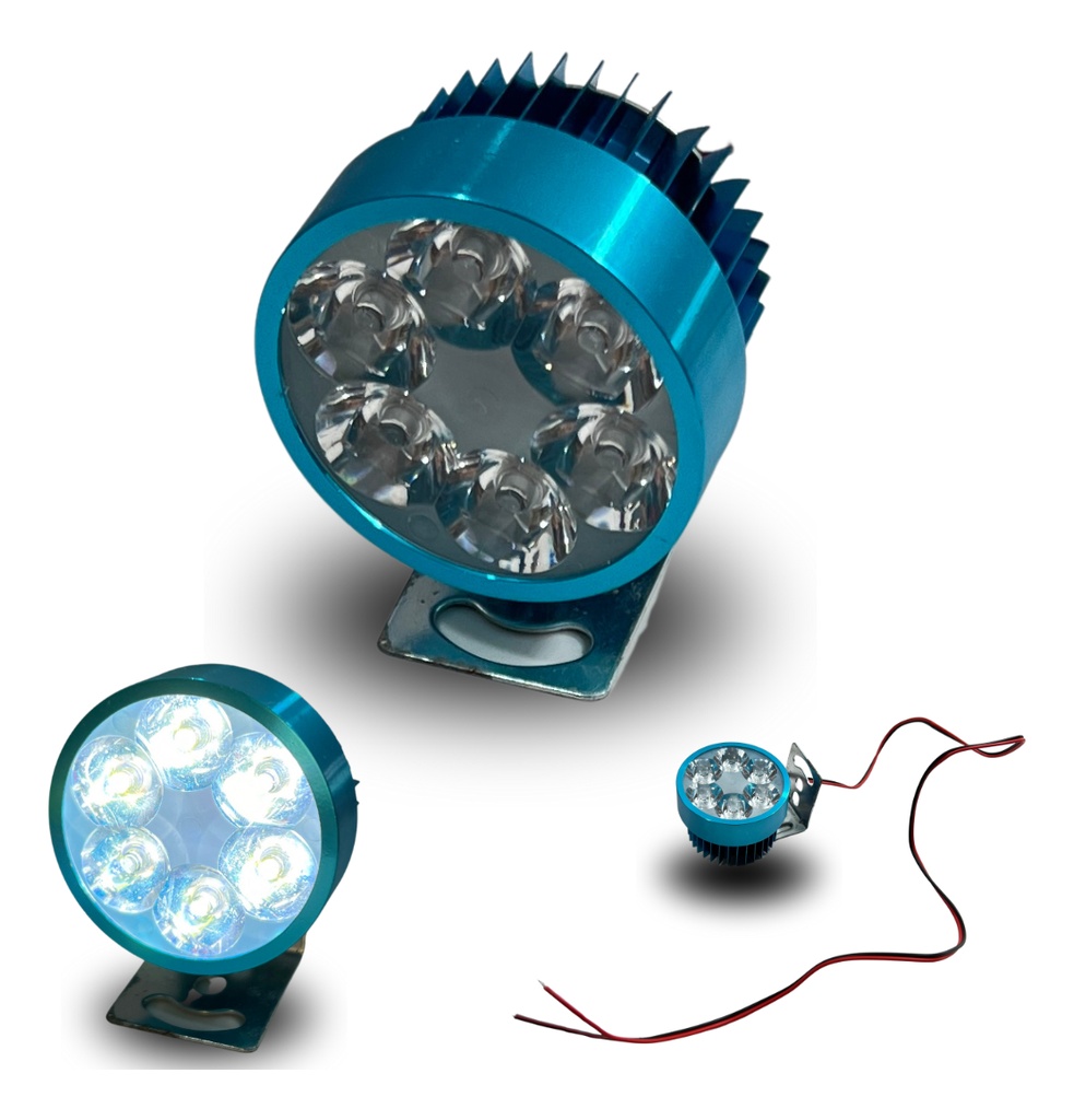 Faro Auxiliar Moto Led Ir1571 8-80v 6w