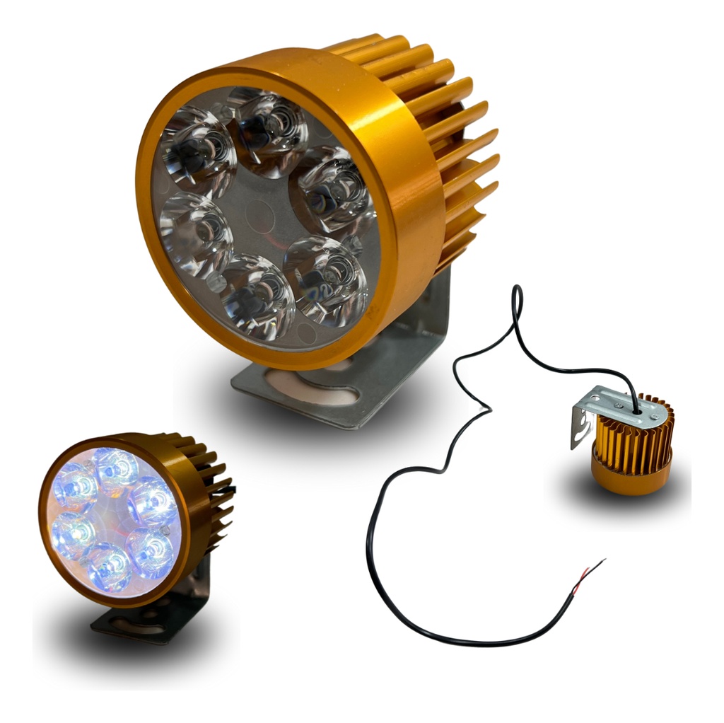 Faro Auxiliar Moto Led Ir1571 8-80v 6w