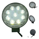 Par De Faro 9led 12v Universal Redondo Y Cuadrado