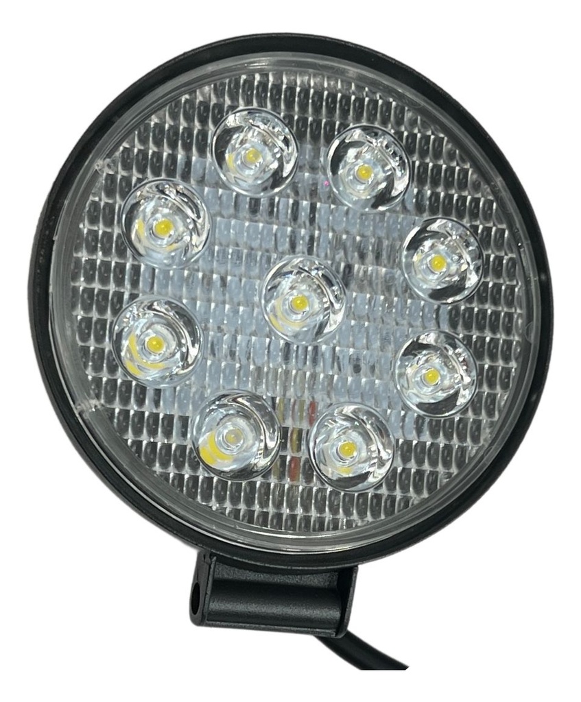 Par De Faro 9led 12v Universal Redondo Y Cuadrado