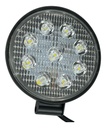 Par De Faro 9led 12v Universal Redondo Y Cuadrado