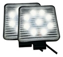 Par De Faro 9led 12v Universal Redondo Y Cuadrado