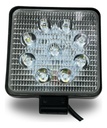 Par De Faro 9led 12v Universal Redondo Y Cuadrado
