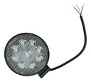 Par De Faro 9led 12v Universal Redondo Y Cuadrado