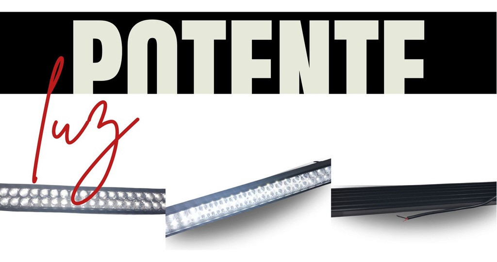 Faro Barra Led 40 12v 45cm Con Tornillos Universal