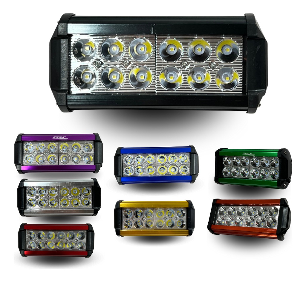 Faro Auxiliar Hyperled Ir-1820 8-80v 36w 2400lm