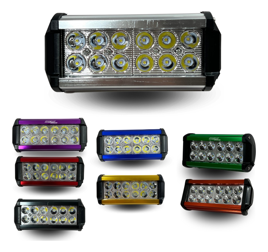 Faro Auxiliar Hyperled Ir-1820 8-80v 36w 2400lm