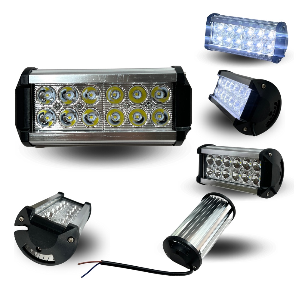 Faro Auxiliar Hyperled Ir-1820 8-80v 36w 2400lm