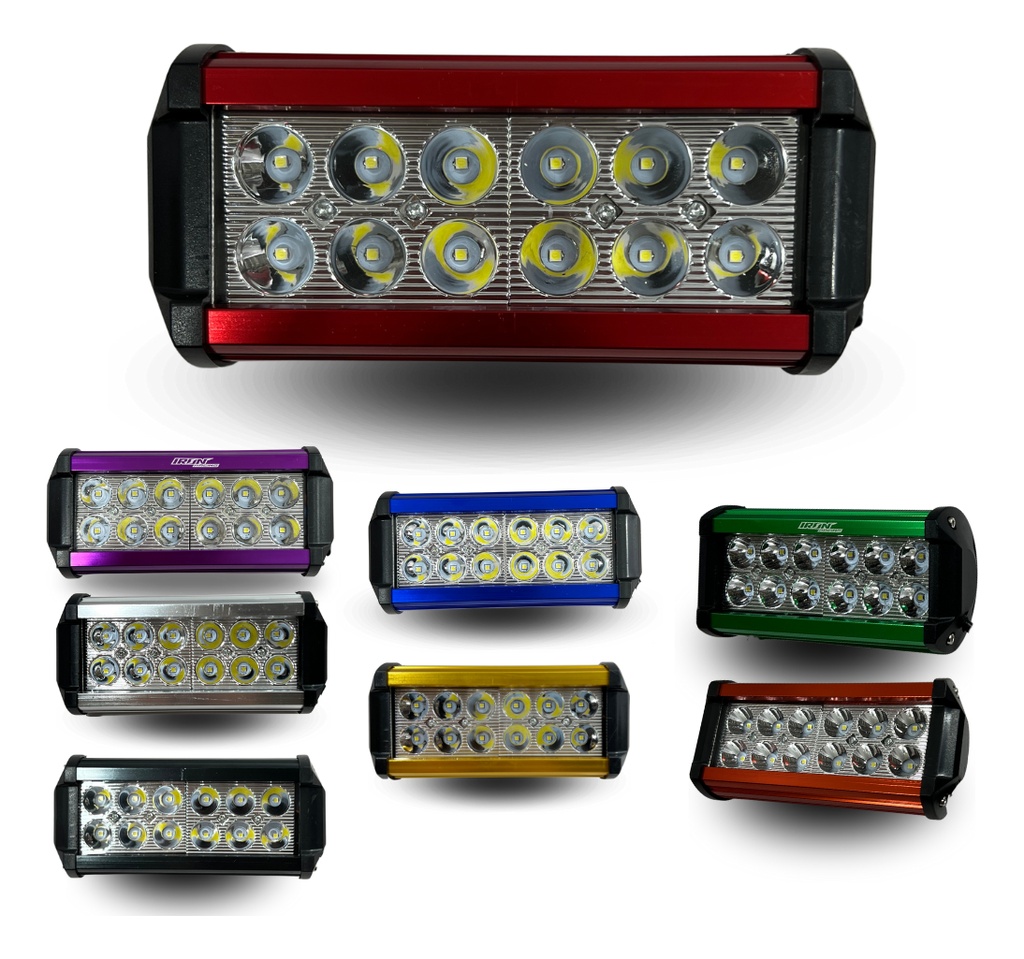 Faro Auxiliar Hyperled Ir-1820 8-80v 36w 2400lm