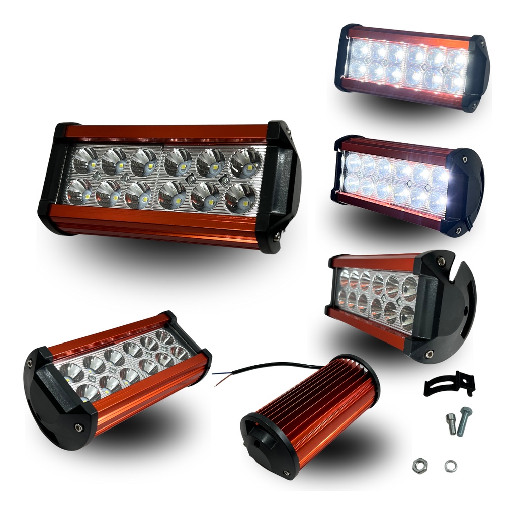 Faro Auxiliar Hyperled Ir-1820 8-80v 36w 2400lm