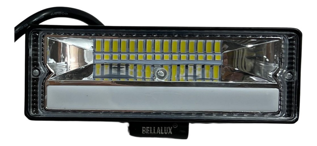 Faro Auxiliar Hyper 18led Bi-color Ojo Angel 3800