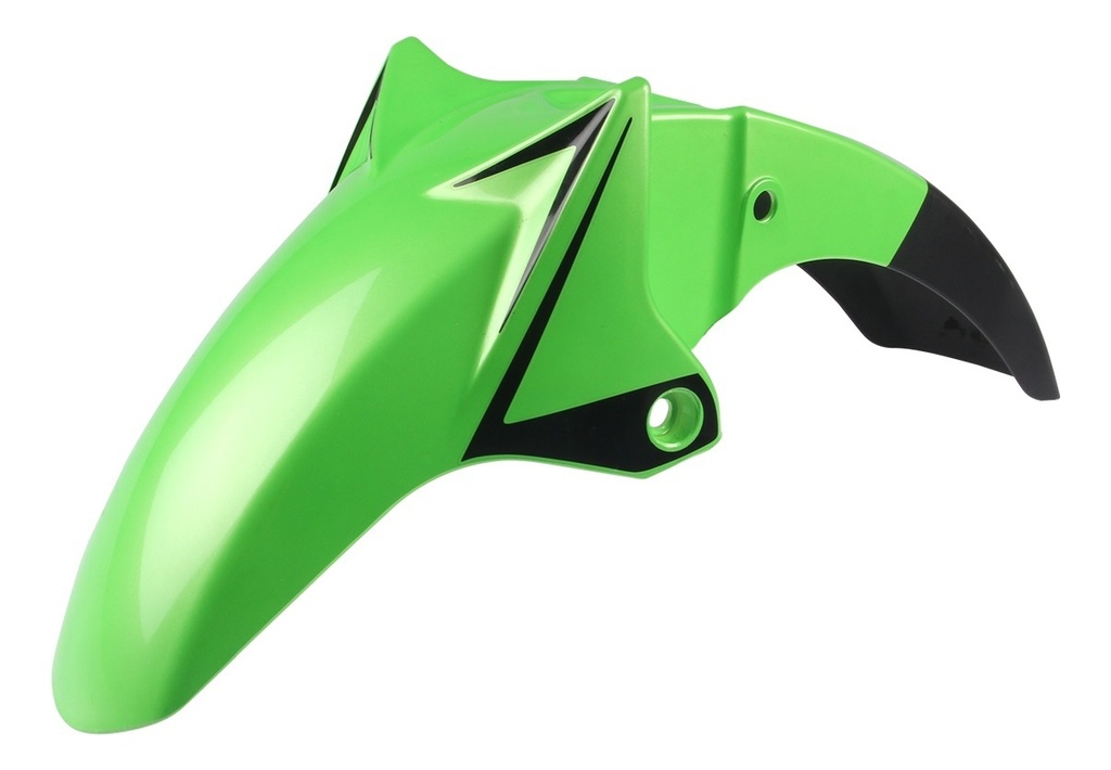 Salpicadera Delantera Verde Con Negro Moto Italika 150z