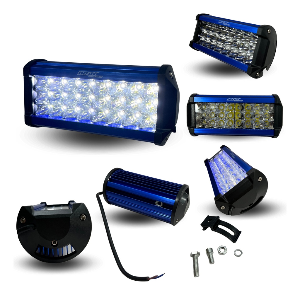 Faro Auxiliar Hyperled Iron Racing 72w 7000k 4800lm Ir-1860