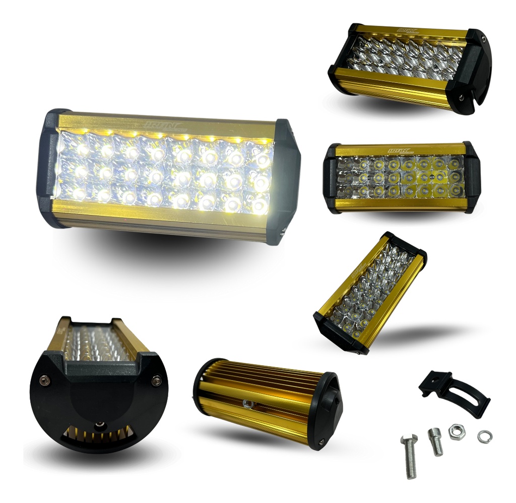 Faro Auxiliar Hyperled Iron Racing 72w 7000k 4800lm Ir-1860