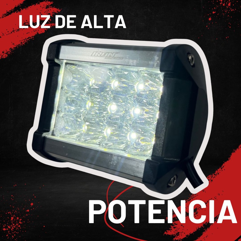 Faro Auxiliar Hyperled 36w 7000k 2400lm