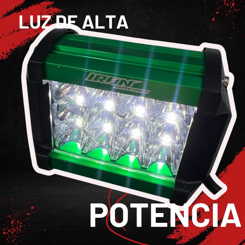 Faro Auxiliar Hyperled 36w 7000k 2400lm