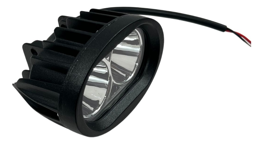 Faro Auxiliar Hyperled Luz Blanca Estrobo 20w 2300lm Negro