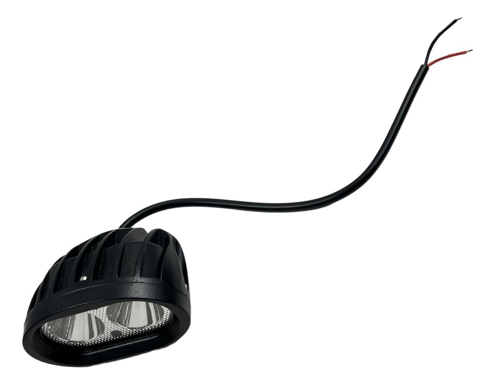 Faro Auxiliar Hyperled Luz Blanca Estrobo 20w 2300lm Negro