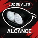 Faro Auxiliar Hyperled Luz Blanca Estrobo 20w 2300lm Negro