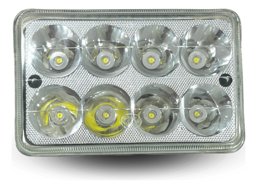 Faro Para Moto Universal Cromo Dc 10-95v 40w