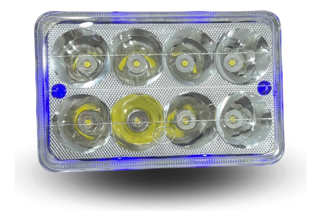 Faro Para Moto Universal Cromo Dc 10-95v 40w