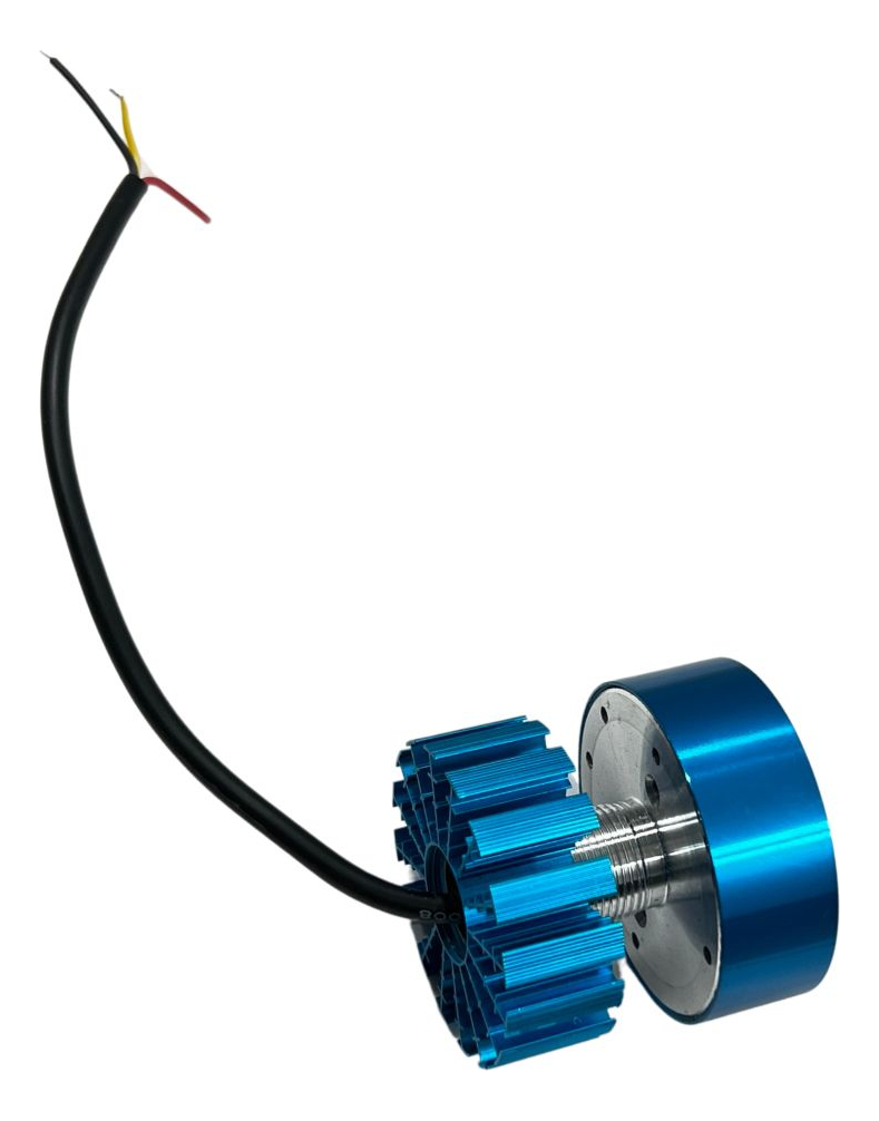 1 Pieza De Faro Led Para Moto Universal Carcasa Azul 20w