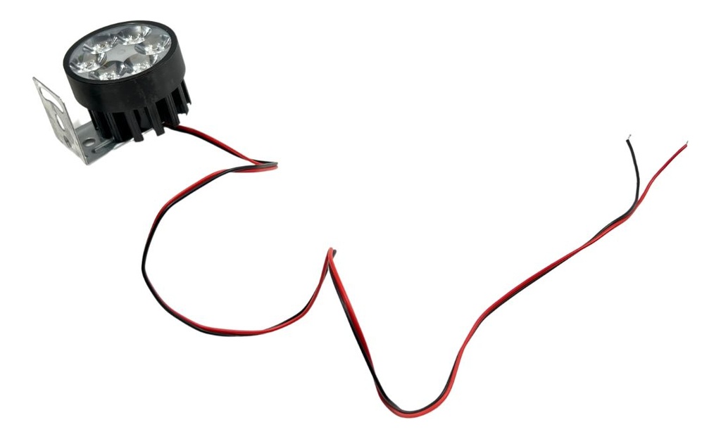 Faro Auxiliar Led Moto Ir1571 8-80v 6w Negro