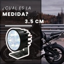 Faro Auxiliar Led Moto Ir1571 8-80v 6w Negro