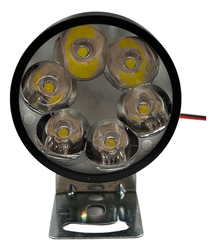 Faro Auxiliar Led Moto Ir1571 8-80v 6w Negro