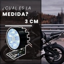 Faro Auxiliar Led Moto Ir1571 8-80v 6w Negro