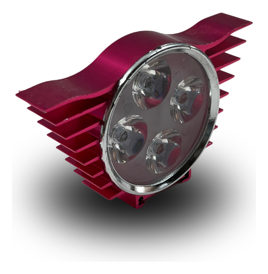 Faro Auxiliar Hyperled Alitas 8-80v  200lm 7 Colores Carcasa