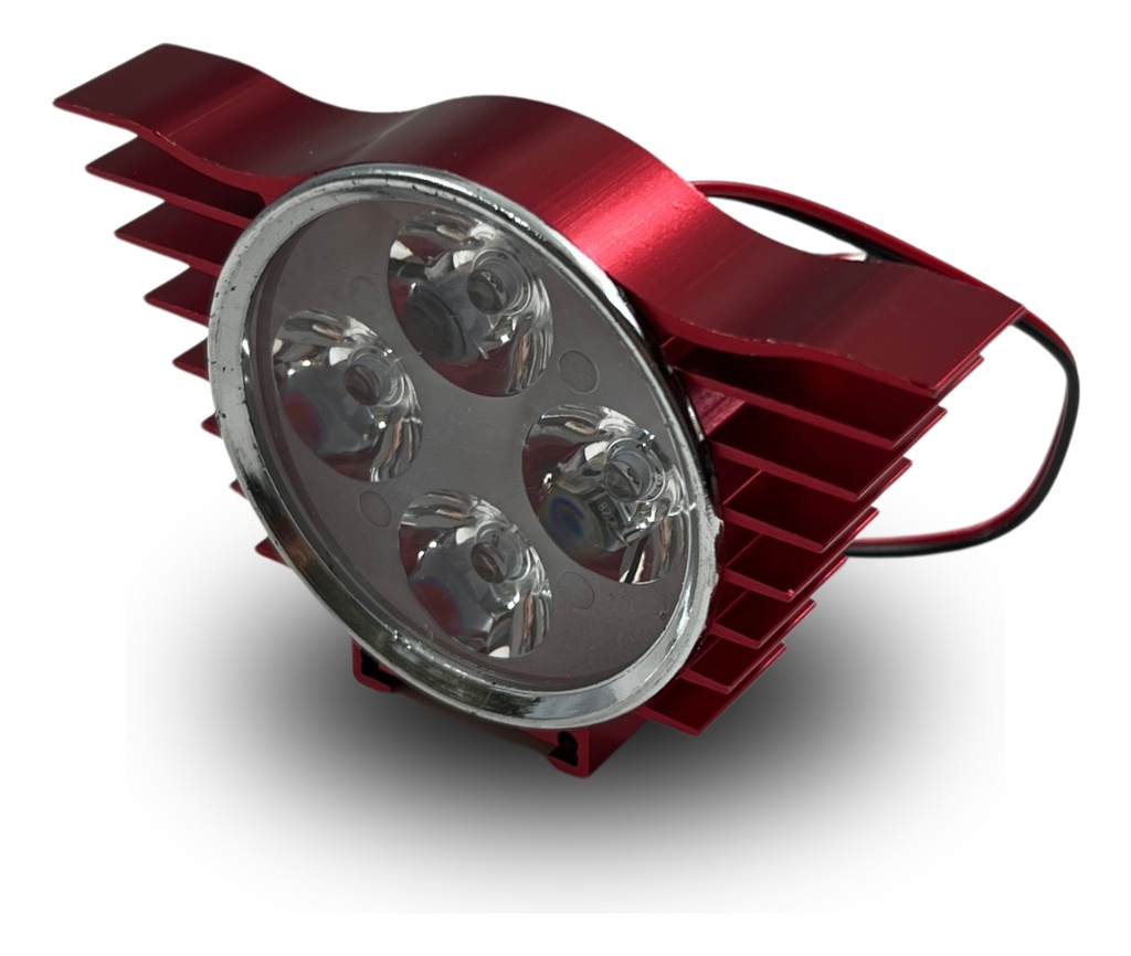 Faro Auxiliar Hyperled Alitas 8-80v  200lm 7 Colores Carcasa