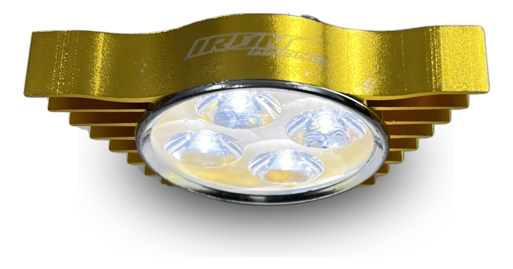 Faro Auxiliar Hyperled Alitas 8-80v  200lm 7 Colores Carcasa