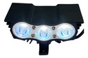 Faro Auxiliar Hyperled Moto Estrobo Ir-m02 12-80v 20w 2500lm