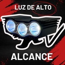 Faro Auxiliar Hyperled Moto Estrobo Ir-m02 12-80v 20w 2500lm