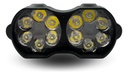 Faro Auxiliar Moto 12 O 18led Estrobo Ir-1553 10-80v