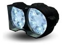 Faro Auxiliar Moto 12 O 18led Estrobo Ir-1553 10-80v