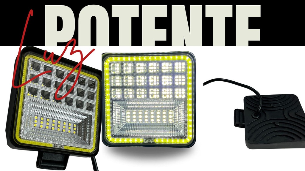 Faro Auxiliar Hyper 42led Ojo 42w 3800lm 1 Pieza