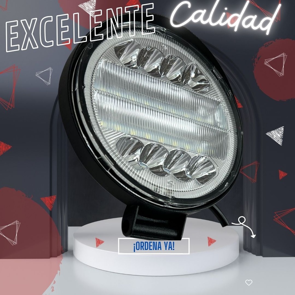 Faro Auxiliar Hyper 42led Ojo 42w 3800lm 1 Pieza