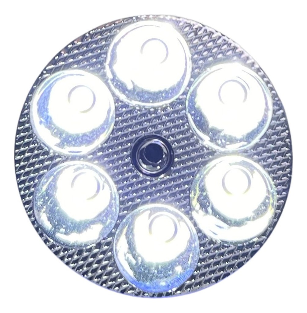 Repuesto Bombilla Led Redondo Moto Universal 10-95v 30w