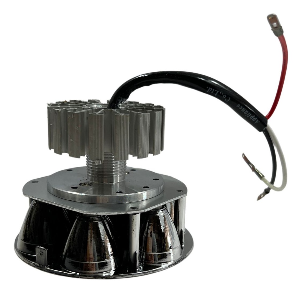 Repuesto Bombilla Led Redondo Moto Universal 10-95v 30w