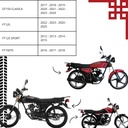 Salpicadera Trasera Negra Italika Dt150, Forza,ft125, Ft150