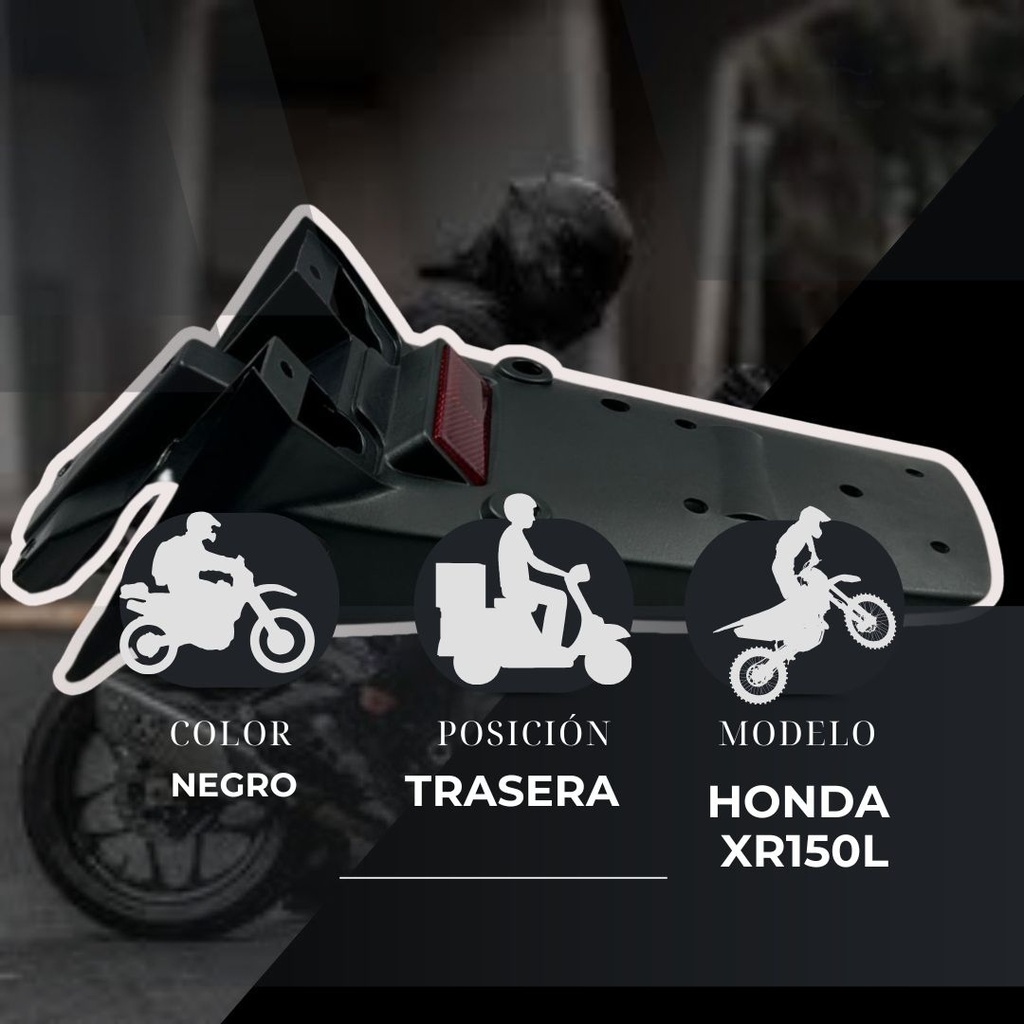 Salpicadera Trasera Honda Xr150l