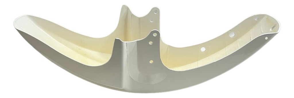 Salpicadera Del. Blanca Generica Para Italika Dt125 Clasica