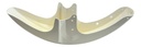 Salpicadera Del. Blanca Generica Para Italika Dt125 Clasica