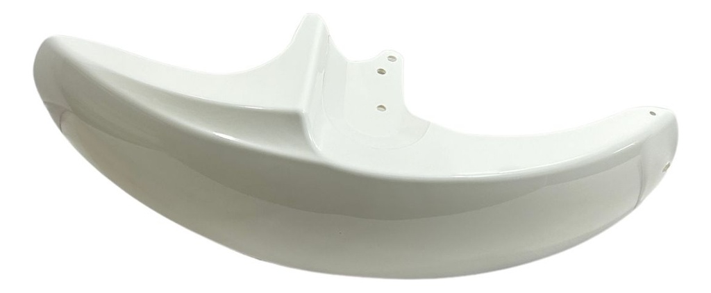 Salpicadera Del. Blanca Generica Para Italika Dt125 Clasica