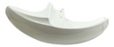 Salpicadera Del. Blanca Generica Para Italika Dt125 Clasica