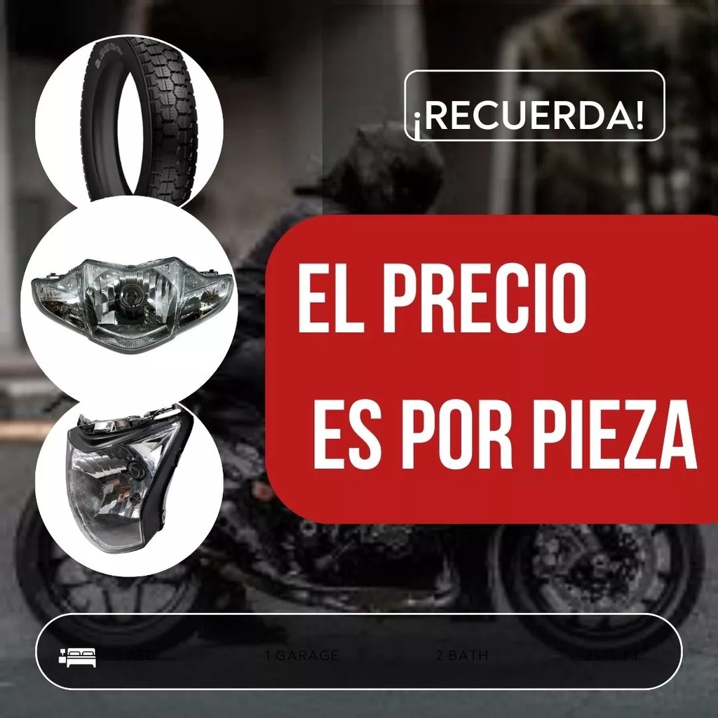 Salpicadera Delantera Negra Con Verde Italika 250z 2019-2022