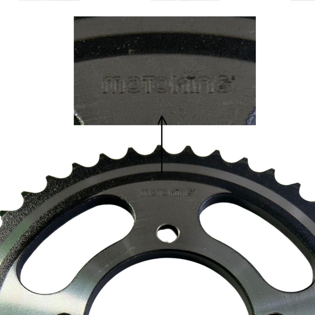 Engrane Traccion Trasero Acero #1045 42t At110 Sport